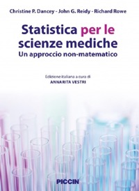 copertina di Statistica per le scienze mediche - Un approccio non - matematico