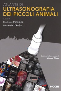 copertina di Atlante di ultrasonografia dei piccoli animali ( accesso web incluso )