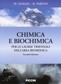 copertina di Chimica e biochimica per le lauree triennali dell' area biomedica