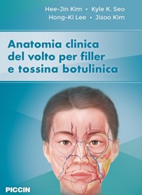 copertina di Anatomia clinica del volto per filler e tossina botulinica