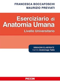 copertina di Eserciziario di Anatomia Umana