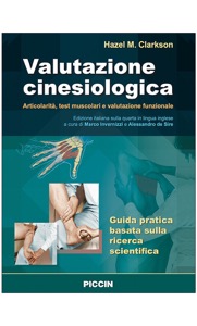 copertina di Valutazione cinesiologica - Articolarità, test muscolari e valutazione funzionale