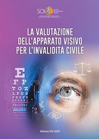 copertina di La valutazione dell' apparato visivo per l' invalidità civile