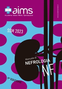 copertina di Manuale di Nefrologia - Concorso Nazionale SSM 2023 ( Scuole di Specializzazione ...