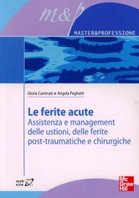 copertina di Le ferite acute - Assistenza e management delle ustioni, delle ferite post - traumatiche ...