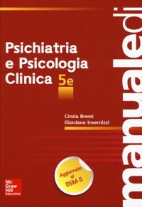copertina di Manuale di psichiatria e psicologia clinica - Con aggiornamento al DSM - 5