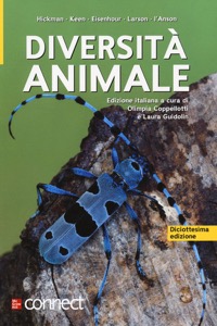 copertina di Diversita' animale ( contenuti online inclusi )