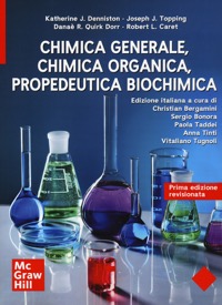copertina di Chimica generale, chimica organica, propedeutica biochimica - Prima edizione revisionata