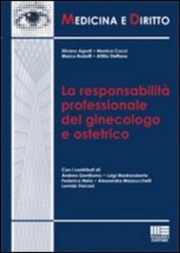 copertina di La responsabilita' professionale del ginecologo e ostetrico