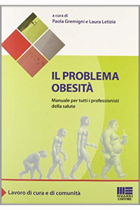copertina di Il problema obesita' - Manuale per tutti i professionisti della salute