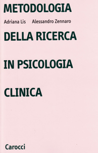 copertina di Metodologia della ricerca in psicologia clinica