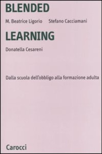copertina di Blended learning - Dalla scuola dell' obbligo alla formazione adulta