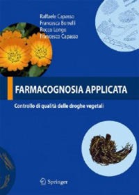copertina di Farmacognosia applicata - Controllo di qualita' delle droghe vegetali
