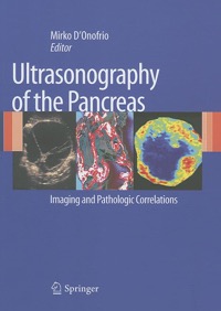 copertina di Ultrasonography of the Pancreas - Imaging and Pathologic Correlations