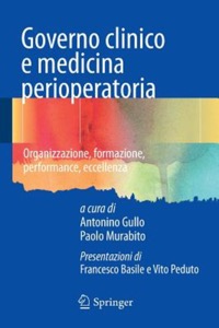copertina di Governo clinico e medicina perioperatoria - Organizzazione, formazione, performance, ...