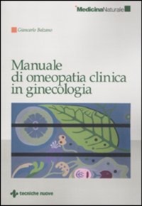 copertina di Manuale di omeopatia clinica in ginecologia