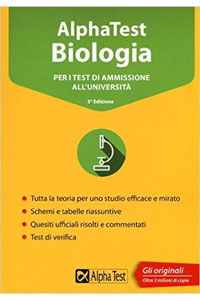 copertina di Biotest - La Biologia per le prove di ammissione all' Universita'