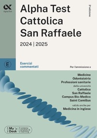 copertina di Alpha Test Cattolica - San Raffaele 2024 / 2025 - Esercizi Commentati - Per l'ammissione ...