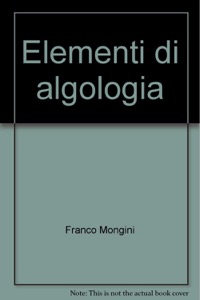 copertina di Elementi di algologia