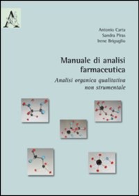 copertina di Manuale di analisi farmaceutica - Analisi organica qualitativa non strumentale