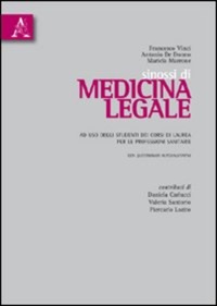 copertina di Sinossi di Medicina legale - Ad uso degli studenti dei corsi di Laurea per le professioni ...