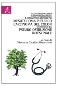 copertina di Nuove osservazioni eziopatogenetiche e diagnostico cliniche su mesotelioma pleurico, ...
