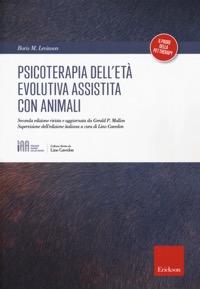 copertina di Psicoterapia dell' eta' evolutiva assistita con animali