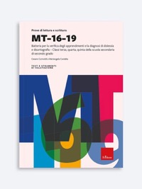 copertina di Prove di lettura e scrittura MT 16 / 19 - Batteria per la verifica degli apprendimenti ...