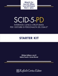 copertina di SCID - 5 - PD Starter kit - Intervista clinica strutturata per i disturbi di personalita' ...