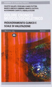 copertina di Dolore cronico muscoloscheletrico - Inquadramento clinico e scale di valutazione