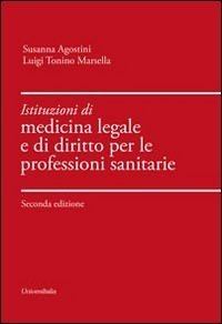 copertina di Istituzioni di medicina legale e di diritto per le professioni sanitarie