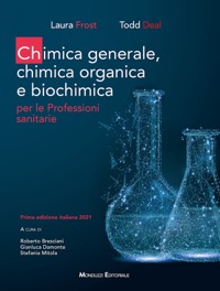 copertina di Chimica generale , chimica organica e biochimica per le professioni sanitarie
