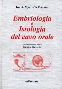 copertina di Embriologia ed istologia del cavo orale