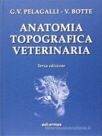 copertina di Anatomia topografica veterinaria