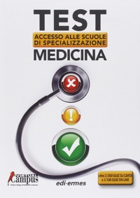 copertina di Test di accesso alle scuole di specializzazione in medicina
