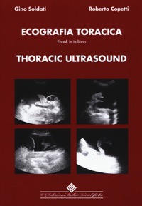 copertina di Ecografia Toracica - Thoracic Ultrasound ( testo in lingua inglese con versione italiana ...