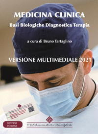 copertina di Medicina Clinica - Basi biologiche Diagnostica Terapia 2021 ( Pendrive + Volumetto ...
