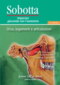 copertina di SOBOTTA Imparare giocando con l' anatomia - Ossa, legamenti e articolazioni - Flash ...