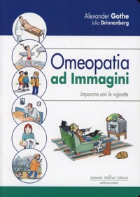 copertina di Omeopatia ad immagini - imparare con le vignette