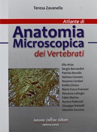 copertina di Atlante di anatomia microscopica dei Vertebrati