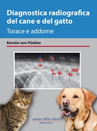 copertina di Diagnostica radiografica del cane e del gatto - Torace e addome