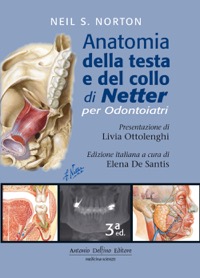 copertina di Anatomia della testa e del collo di Netter per Odontoiatri