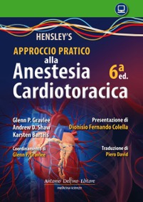 copertina di Hensley 's - Approccio Pratico alla Anestesia Cardiotoracica 
