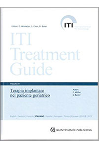 copertina di ITI Treatment Guide - Terapia implantare nel paziente geriatrico