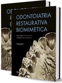 copertina di Odontoiatria Restaurativa Biomimetica ( Opera in 2 Volumi con Cofanetto )