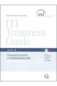 copertina di Guida al trattamento ITI - Protocolli di carico in implantologia orale - Pazienti ...