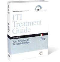 copertina di Guida al trattamento ITI - Procedure di rialzo del seno mascellare