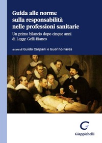 copertina di Guida alle norme sulla responsabilità nelle professioni sanitarie - Un primo bilancio ...