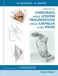 copertina di Atlante di chirurgia delle lesioni traumatiche della caviglia e del piede