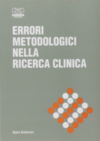 copertina di Errori metodologici nella ricerca clinica